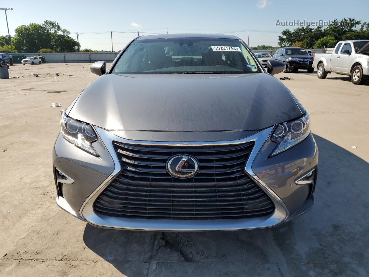 2016 Lexus Es 350 Gray vin: 58ABK1GG2GU020186