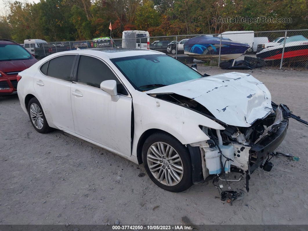 2017 Lexus Es Es 350 Белый vin: 58ABK1GG2HU046689