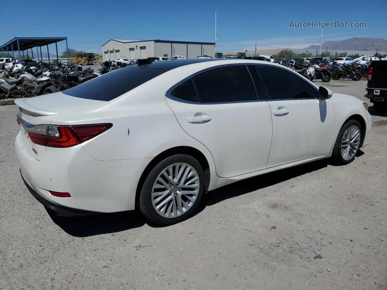 2017 Lexus Es 350 Белый vin: 58ABK1GG2HU054047