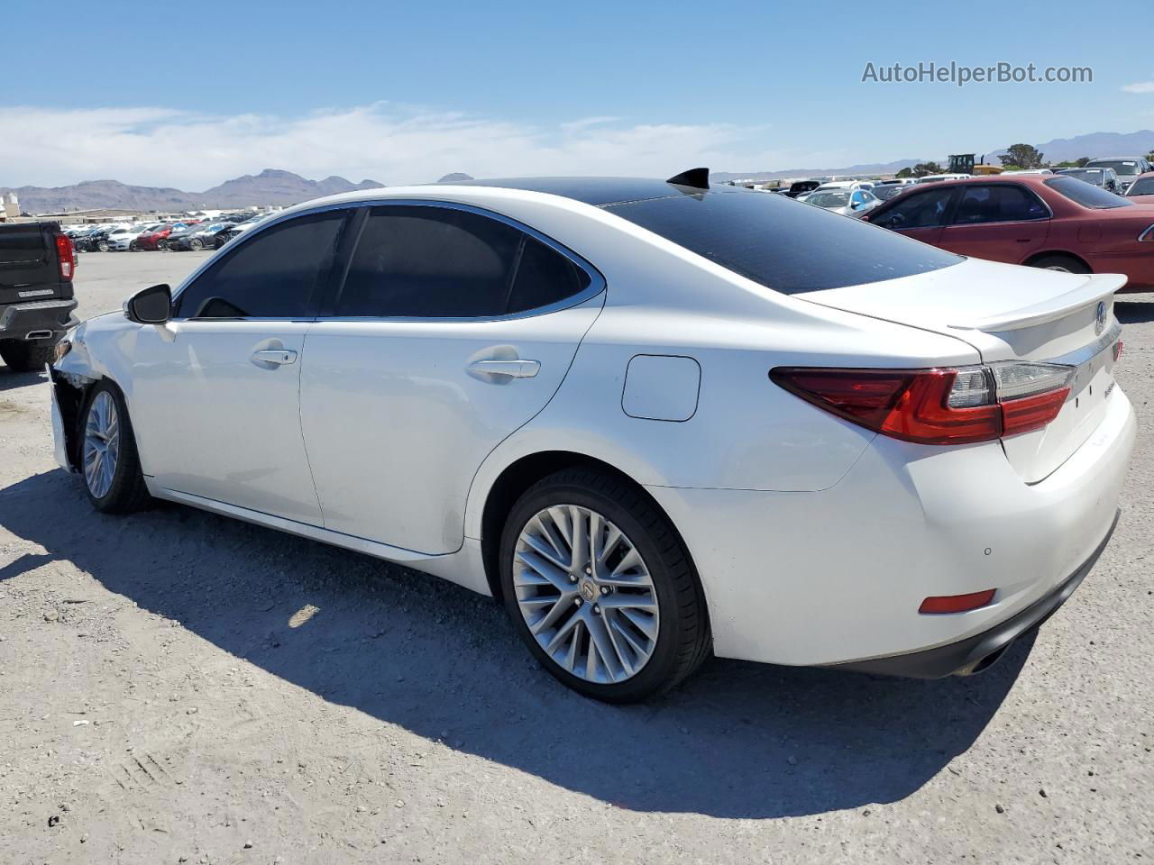 2017 Lexus Es 350 Белый vin: 58ABK1GG2HU054047