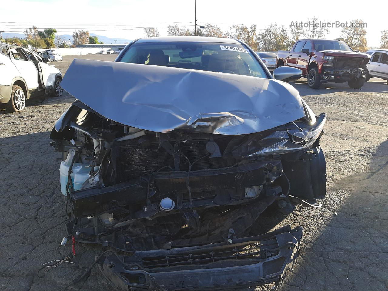 2017 Lexus Es 350 Silver vin: 58ABK1GG2HU054792