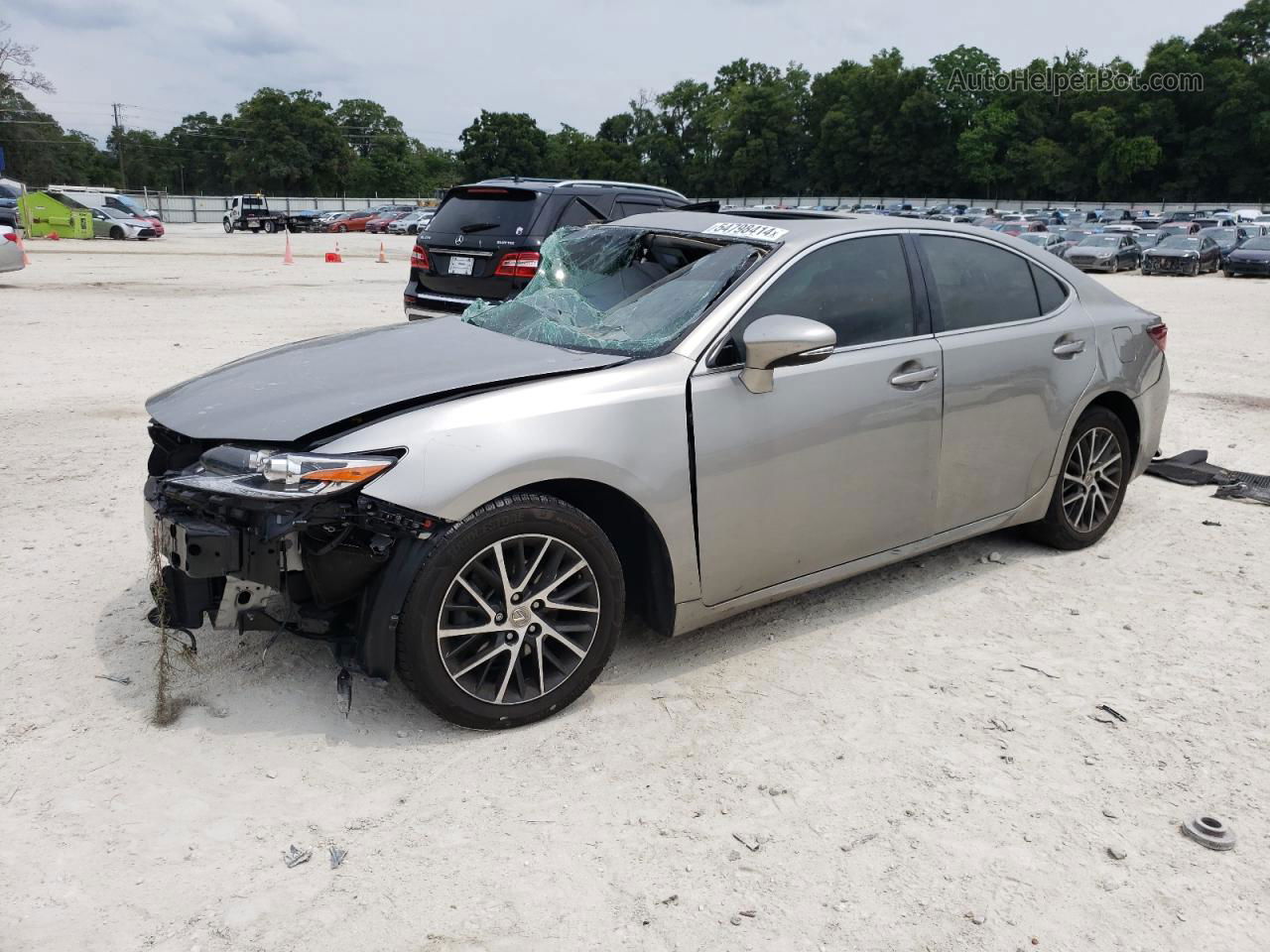 2017 Lexus Es 350 Beige vin: 58ABK1GG2HU065582