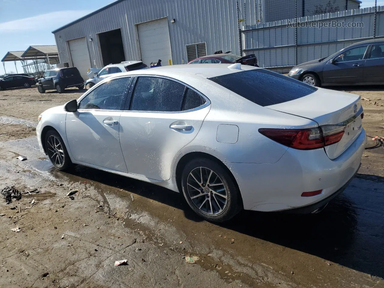 2017 Lexus Es 350 White vin: 58ABK1GG2HU068708