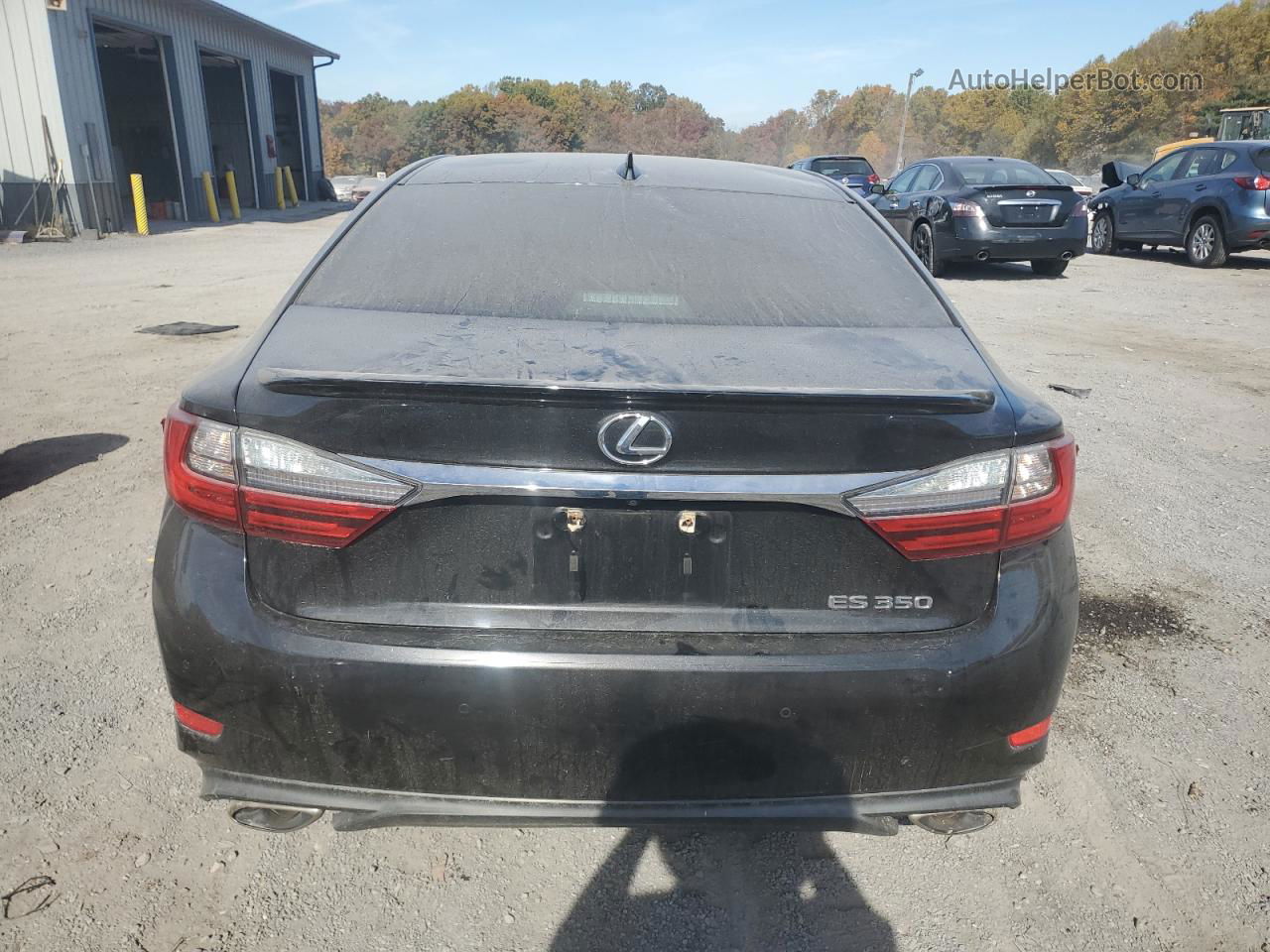 2017 Lexus Es 350 Black vin: 58ABK1GG2HU079143