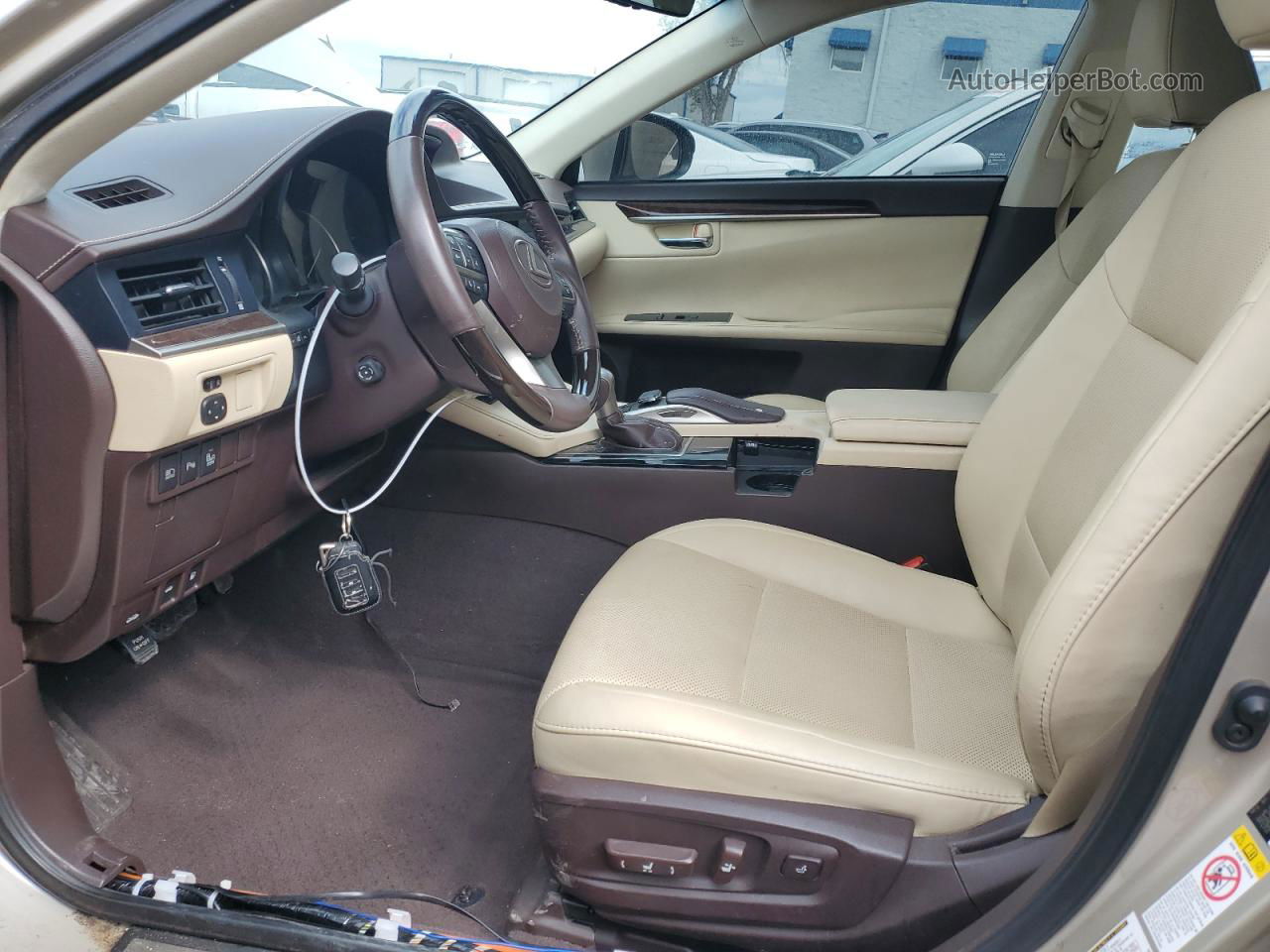 2018 Lexus Es 350 Золотой vin: 58ABK1GG2JU091282