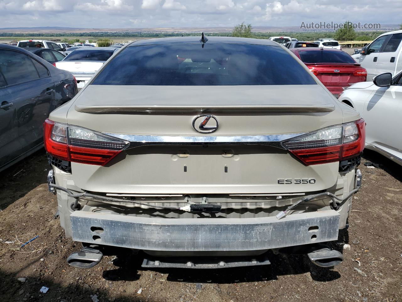 2018 Lexus Es 350 Gold vin: 58ABK1GG2JU091282