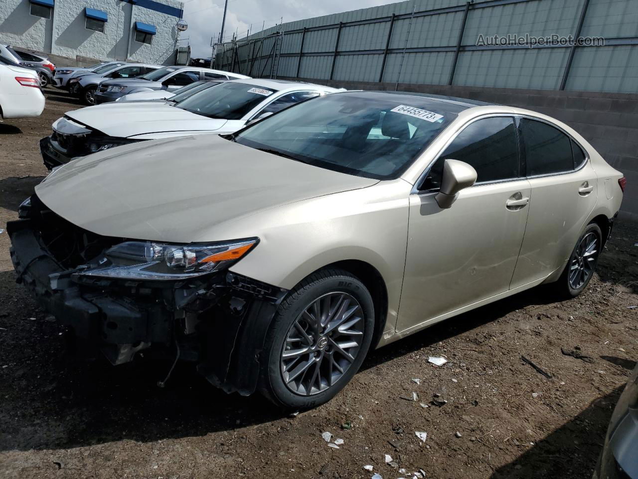 2018 Lexus Es 350 Gold vin: 58ABK1GG2JU091282