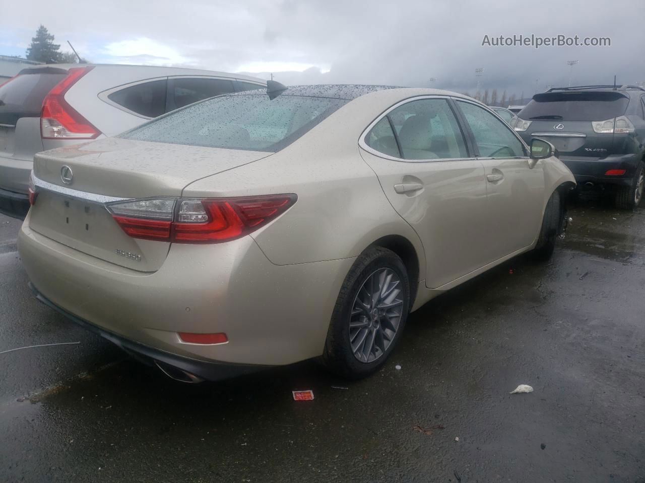 2018 Lexus Es 350 Gold vin: 58ABK1GG2JU093260