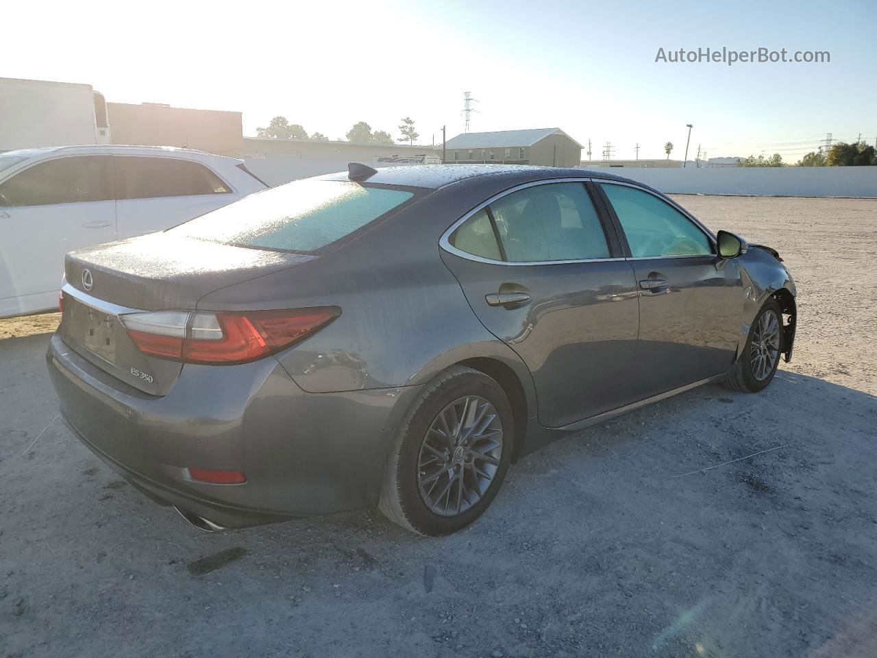 2018 Lexus Es 350 Серый vin: 58ABK1GG2JU101213