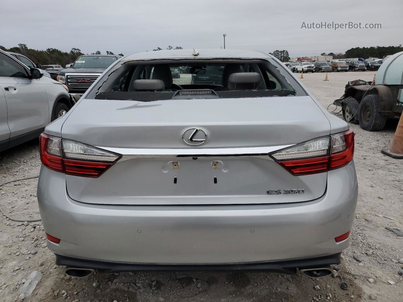 2018 Lexus Es 350 Серебряный vin: 58ABK1GG2JU101535