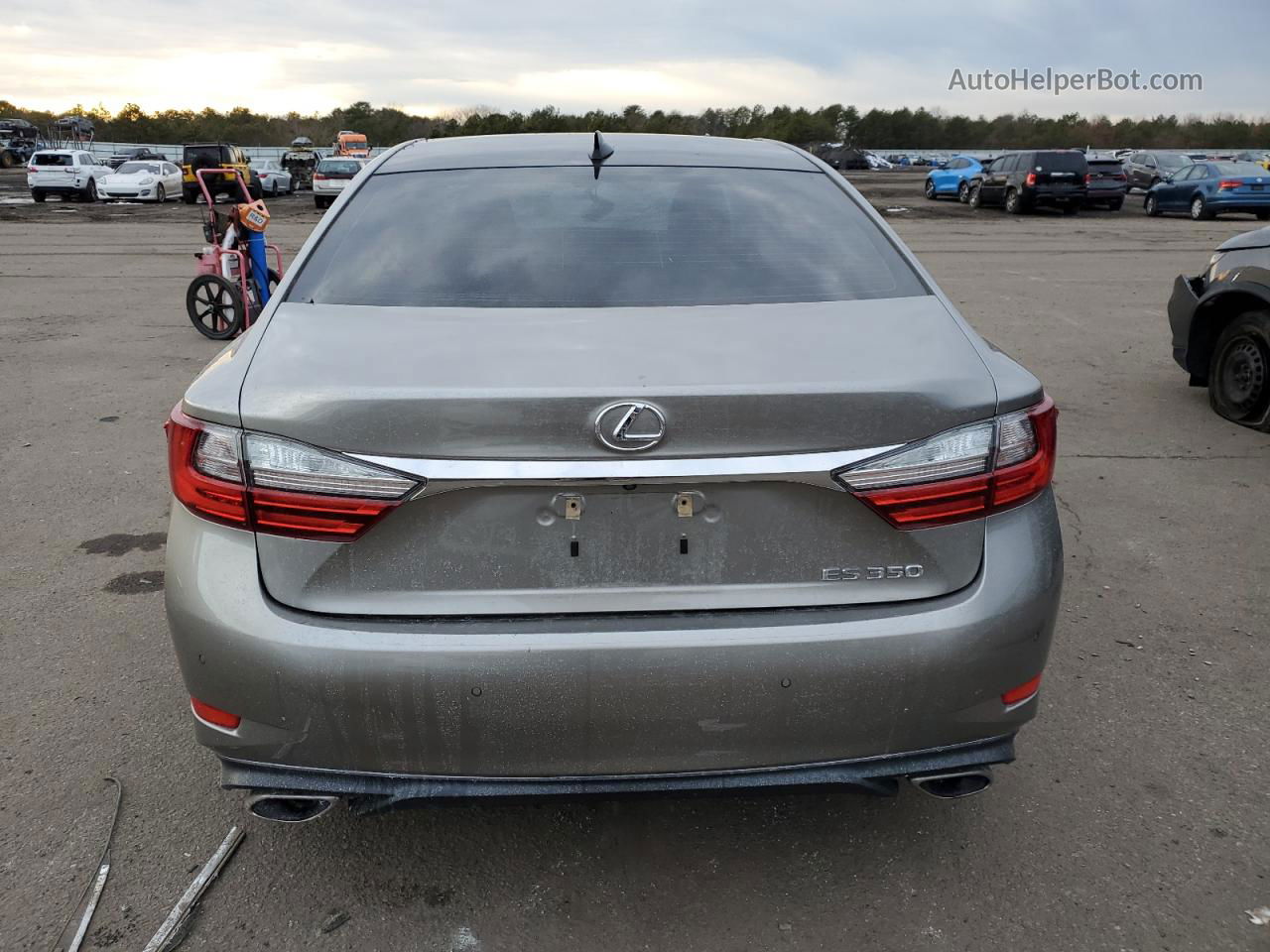 2018 Lexus Es 350 Beige vin: 58ABK1GG2JU110185