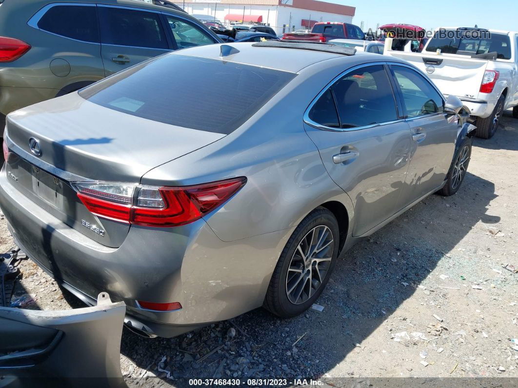 2018 Lexus Es Es 350 Gray vin: 58ABK1GG2JU115998