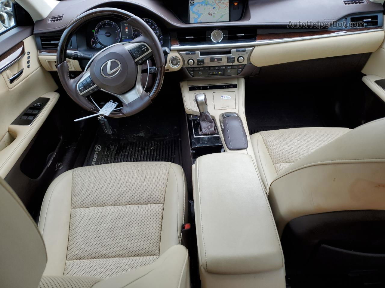 2018 Lexus Es 350 Золотой vin: 58ABK1GG2JU116827