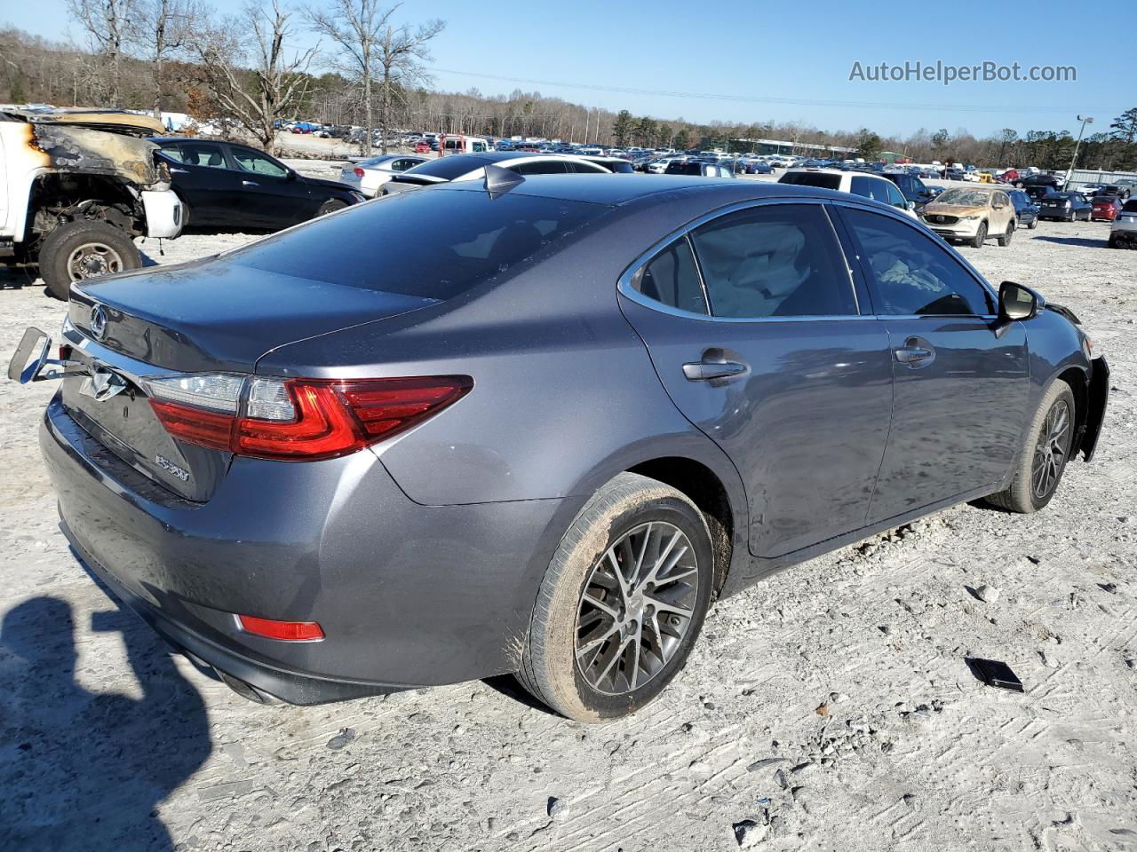 2016 Lexus Es 350 Silver vin: 58ABK1GG3GU007267