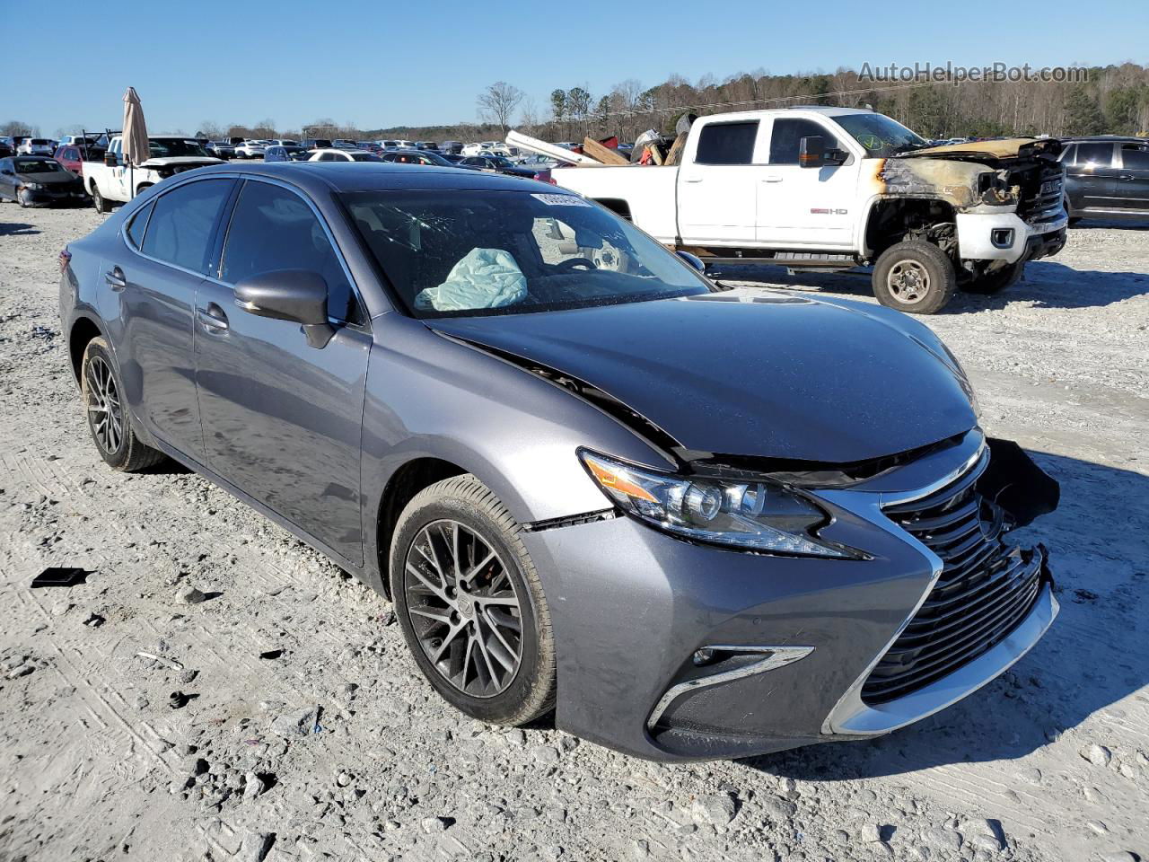 2016 Lexus Es 350 Silver vin: 58ABK1GG3GU007267