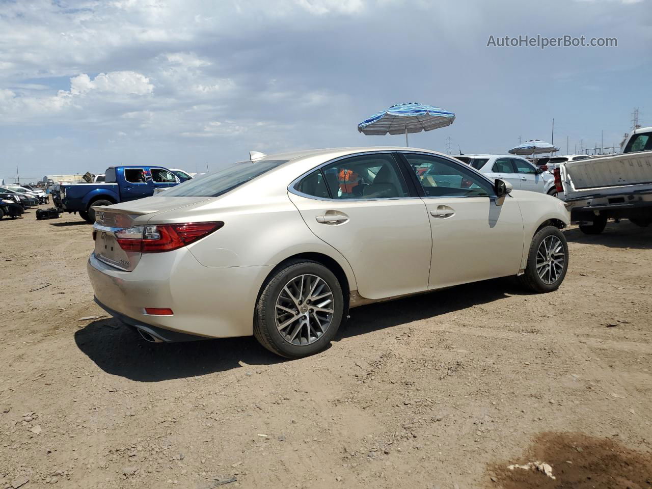 2016 Lexus Es 350 Cream vin: 58ABK1GG3GU007978