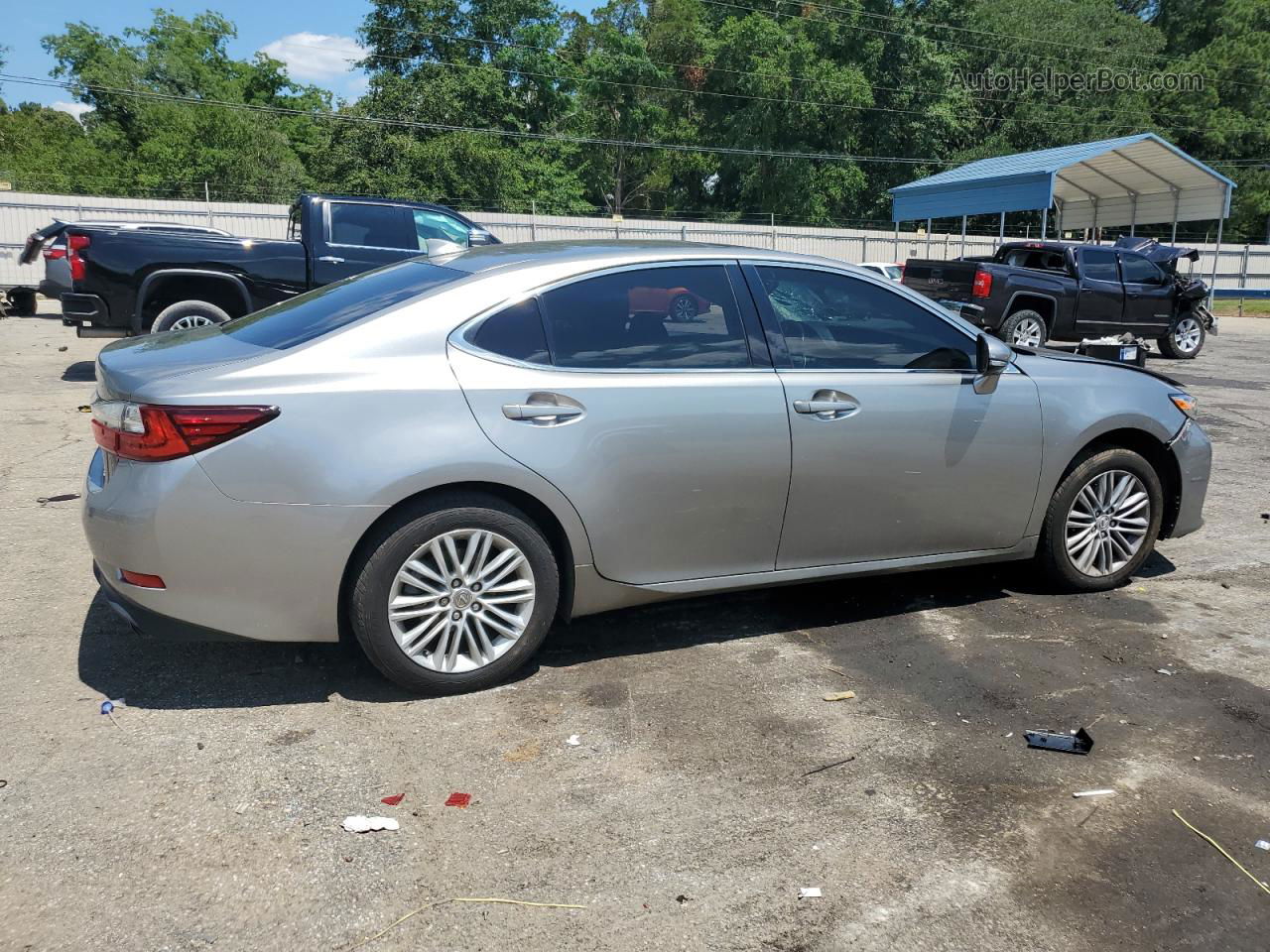 2016 Lexus Es 350 Серебряный vin: 58ABK1GG3GU007995