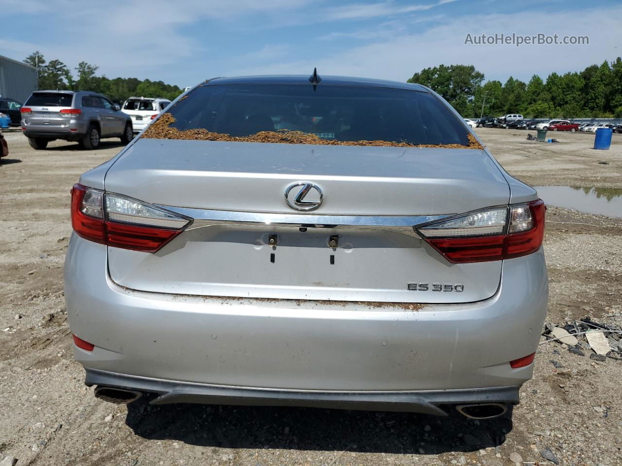 2016 Lexus Es 350 Silver vin: 58ABK1GG3GU011738