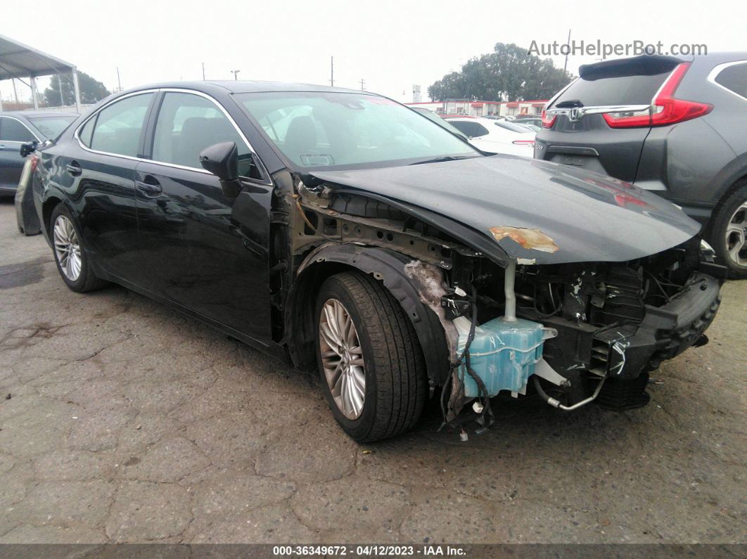 2016 Lexus Es 350   Black vin: 58ABK1GG3GU013666