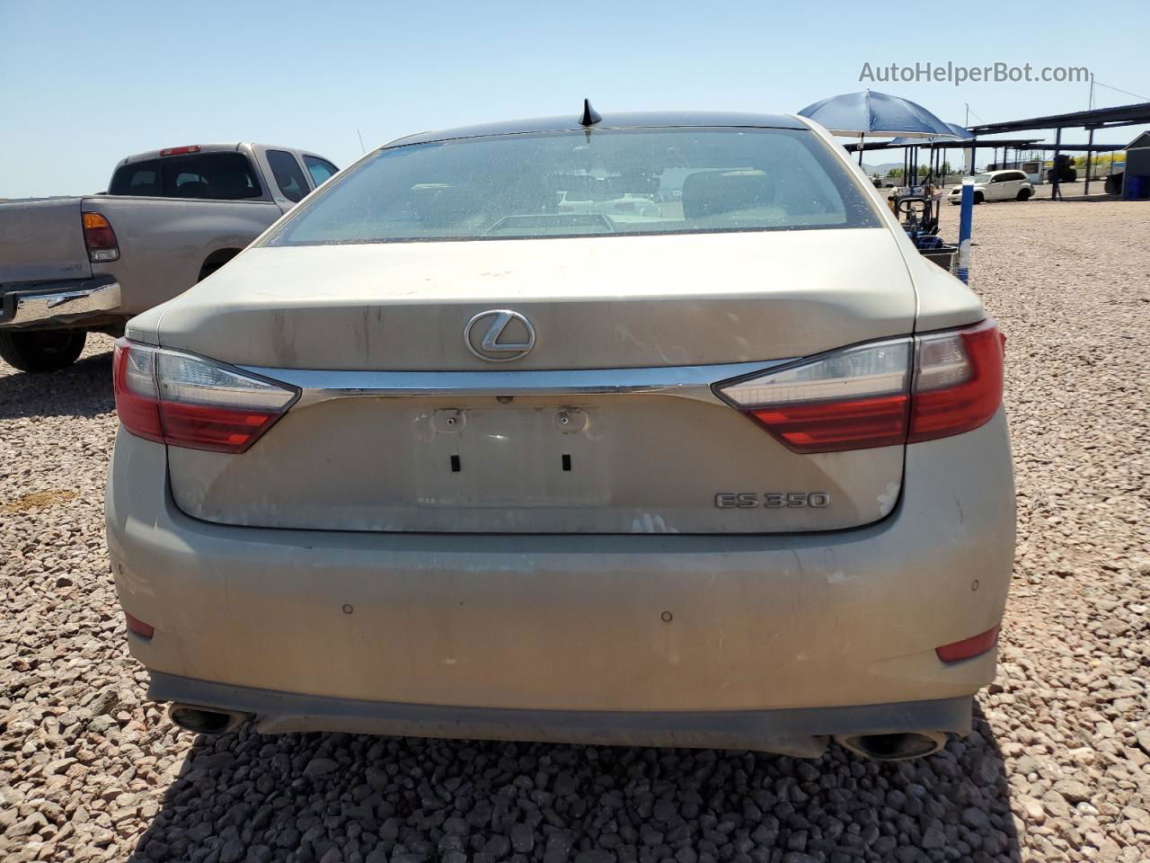 2016 Lexus Es 350 Бежевый vin: 58ABK1GG3GU013845