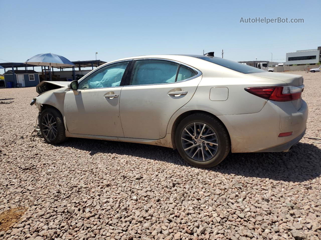 2016 Lexus Es 350 Бежевый vin: 58ABK1GG3GU013845