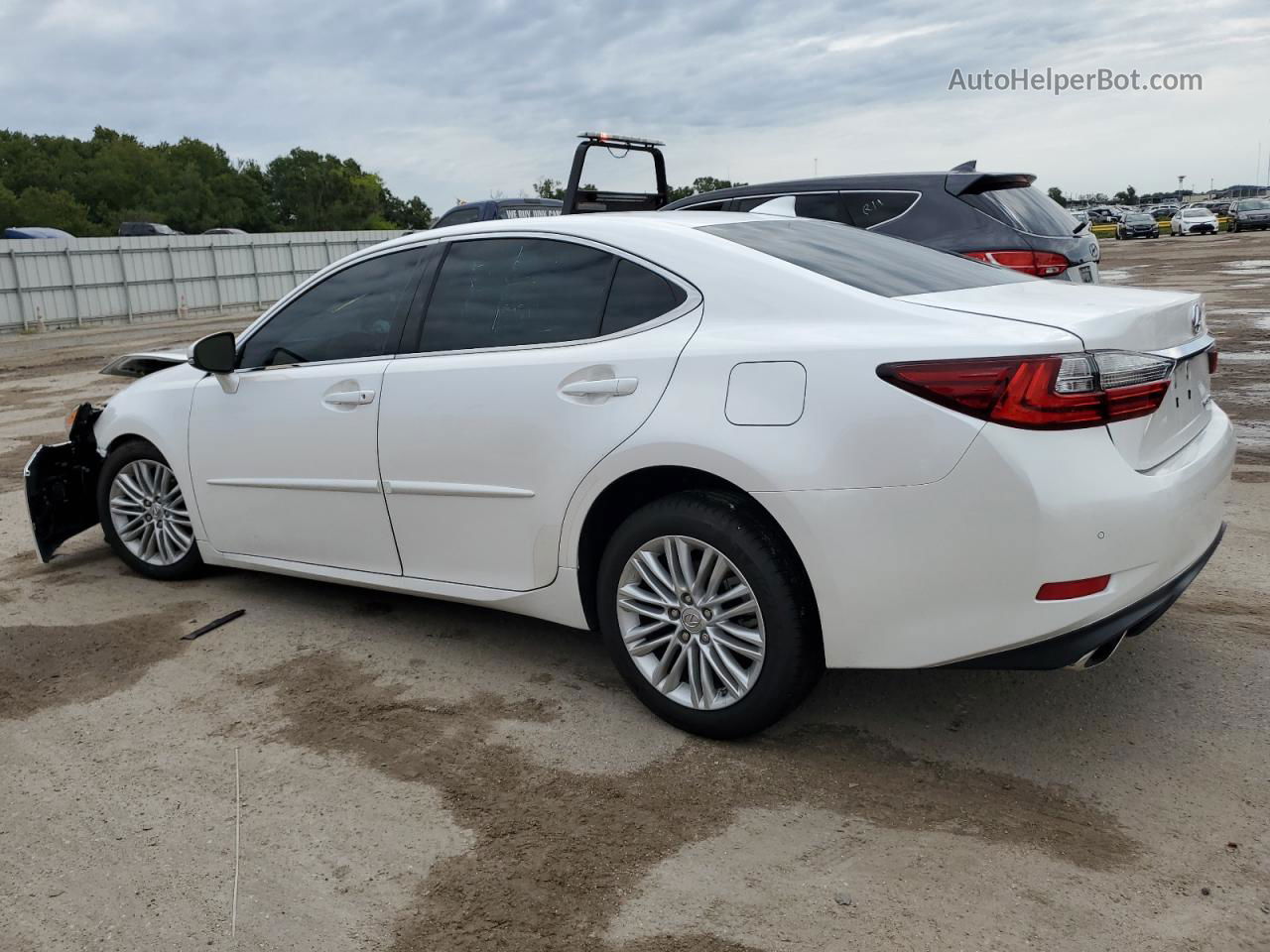 2016 Lexus Es 350 White vin: 58ABK1GG3GU017930