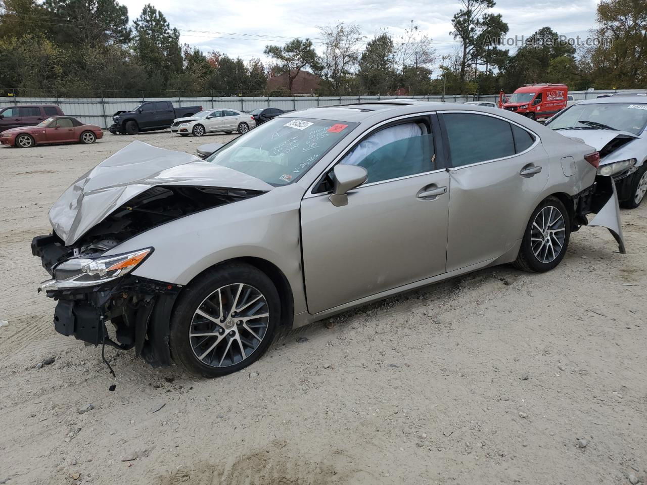 2016 Lexus Es 350 Tan vin: 58ABK1GG3GU021766