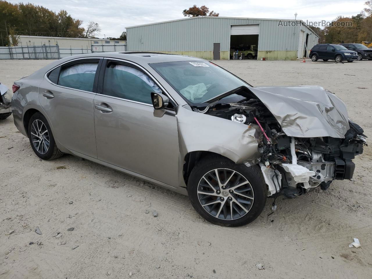 2016 Lexus Es 350 Желто-коричневый vin: 58ABK1GG3GU021766