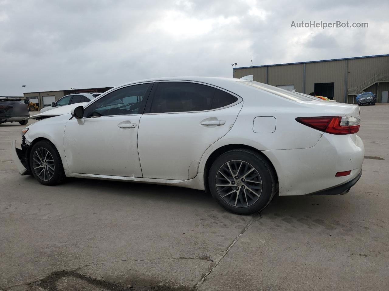 2016 Lexus Es 350 White vin: 58ABK1GG3GU022318