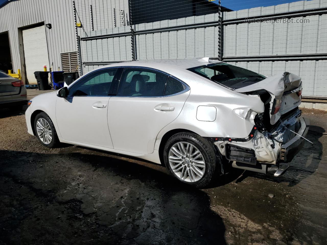 2017 Lexus Es 350 White vin: 58ABK1GG3HU043512