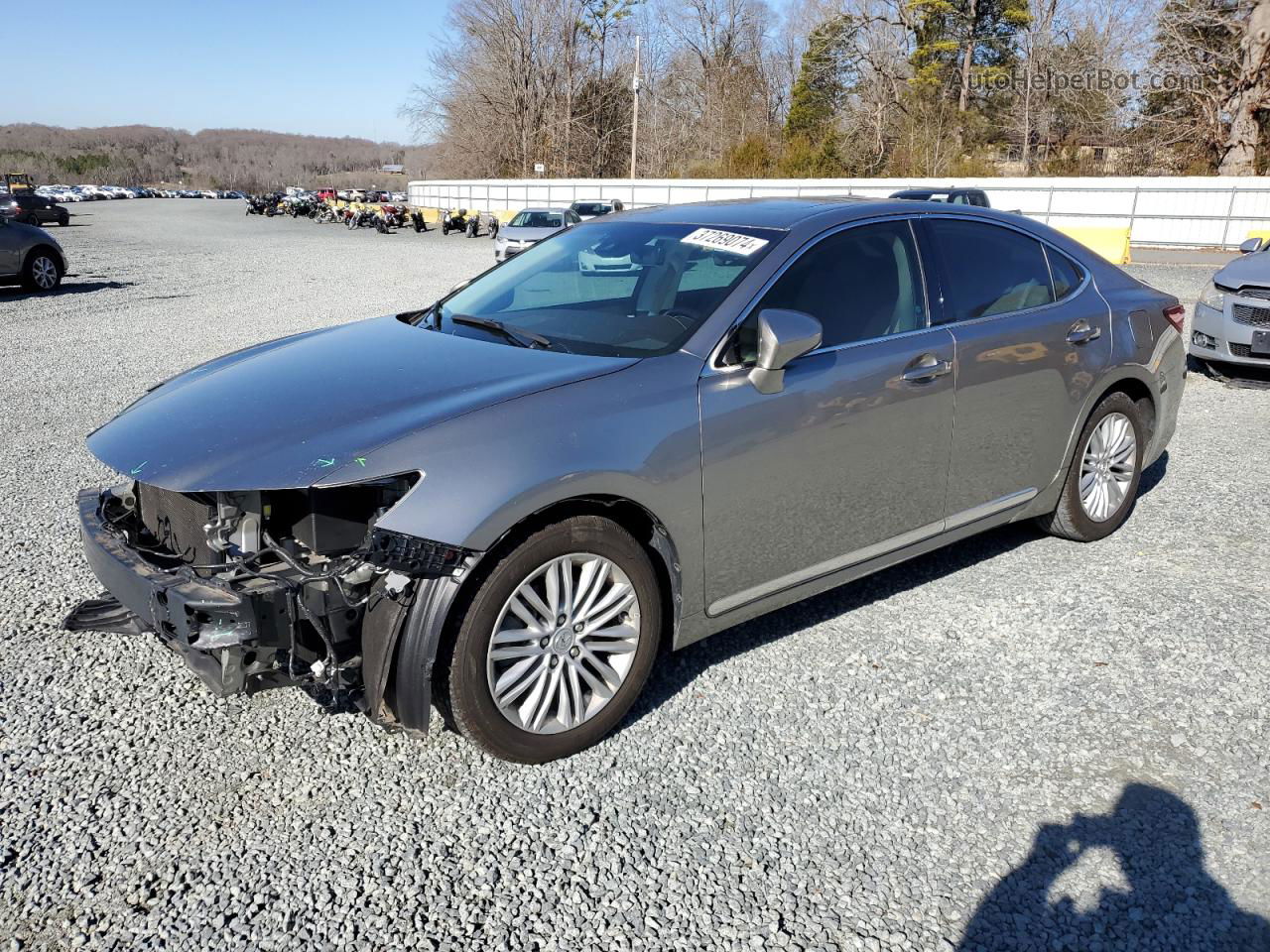 2017 Lexus Es 350 Silver vin: 58ABK1GG3HU049181