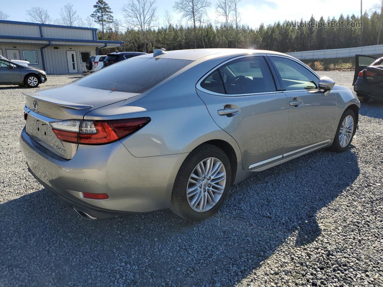 2017 Lexus Es 350 Silver vin: 58ABK1GG3HU049181