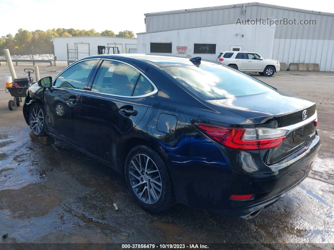 2017 Lexus Es 350 Черный vin: 58ABK1GG3HU050511