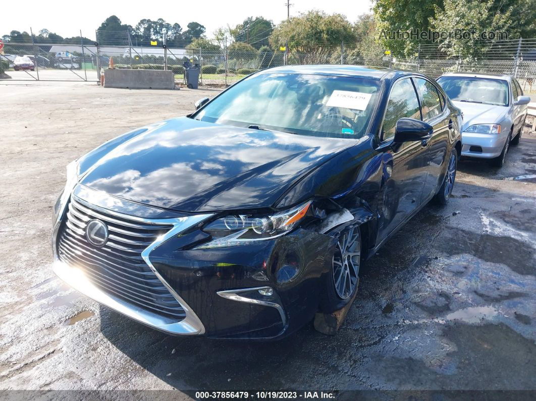 2017 Lexus Es 350 Черный vin: 58ABK1GG3HU050511