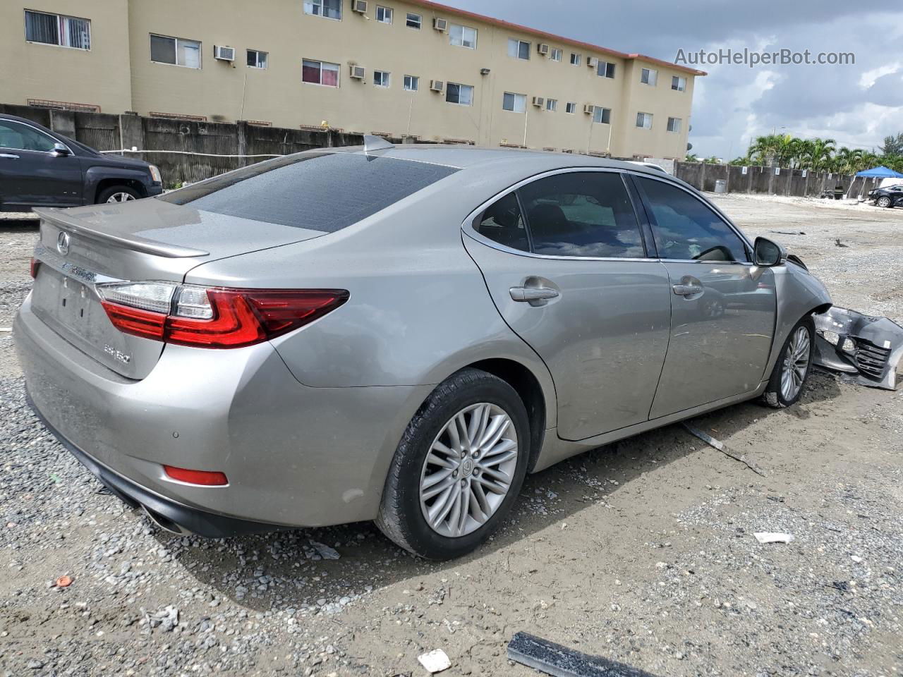 2017 Lexus Es 350 Серый vin: 58ABK1GG3HU058768