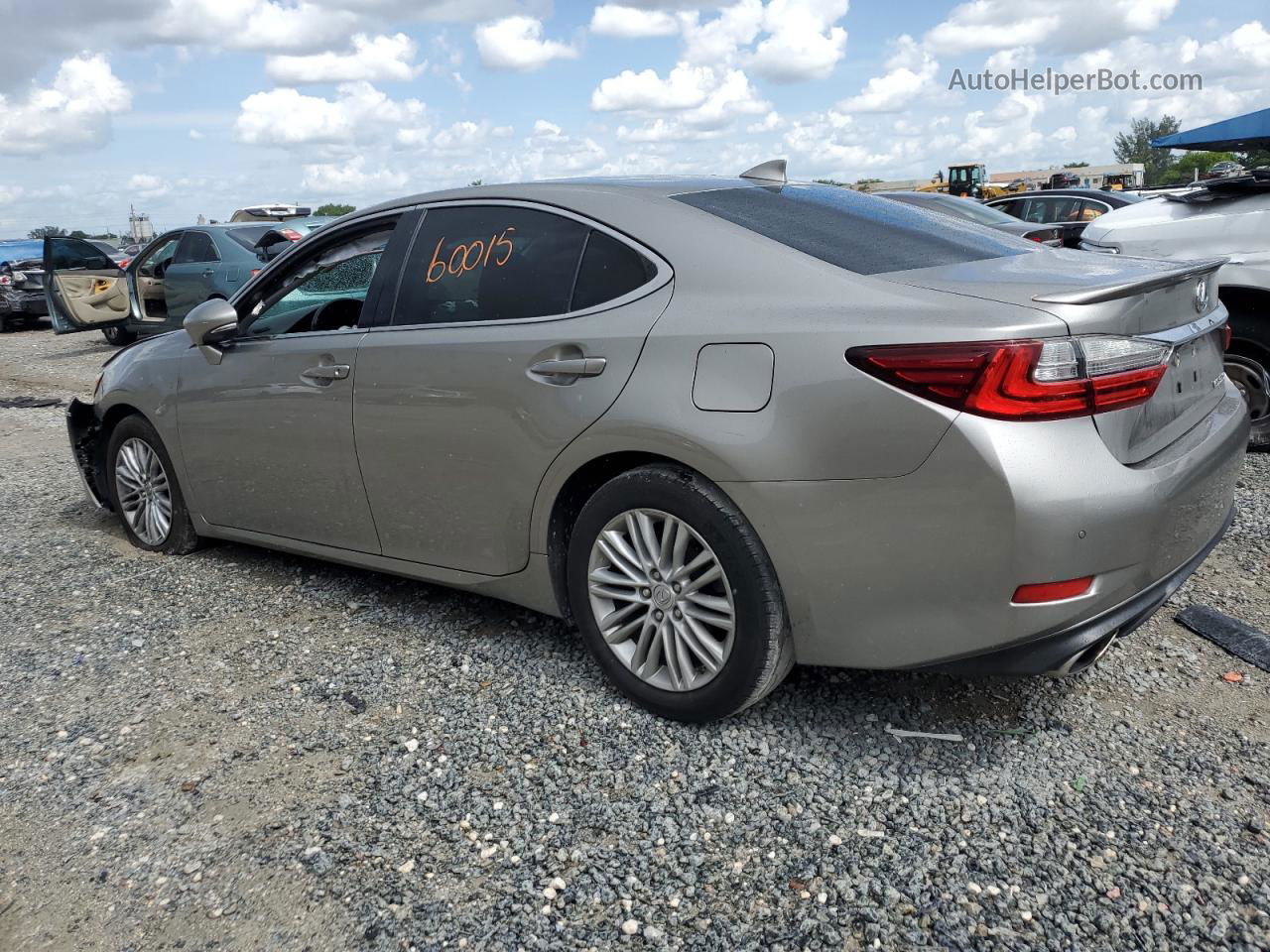 2017 Lexus Es 350 Gray vin: 58ABK1GG3HU058768