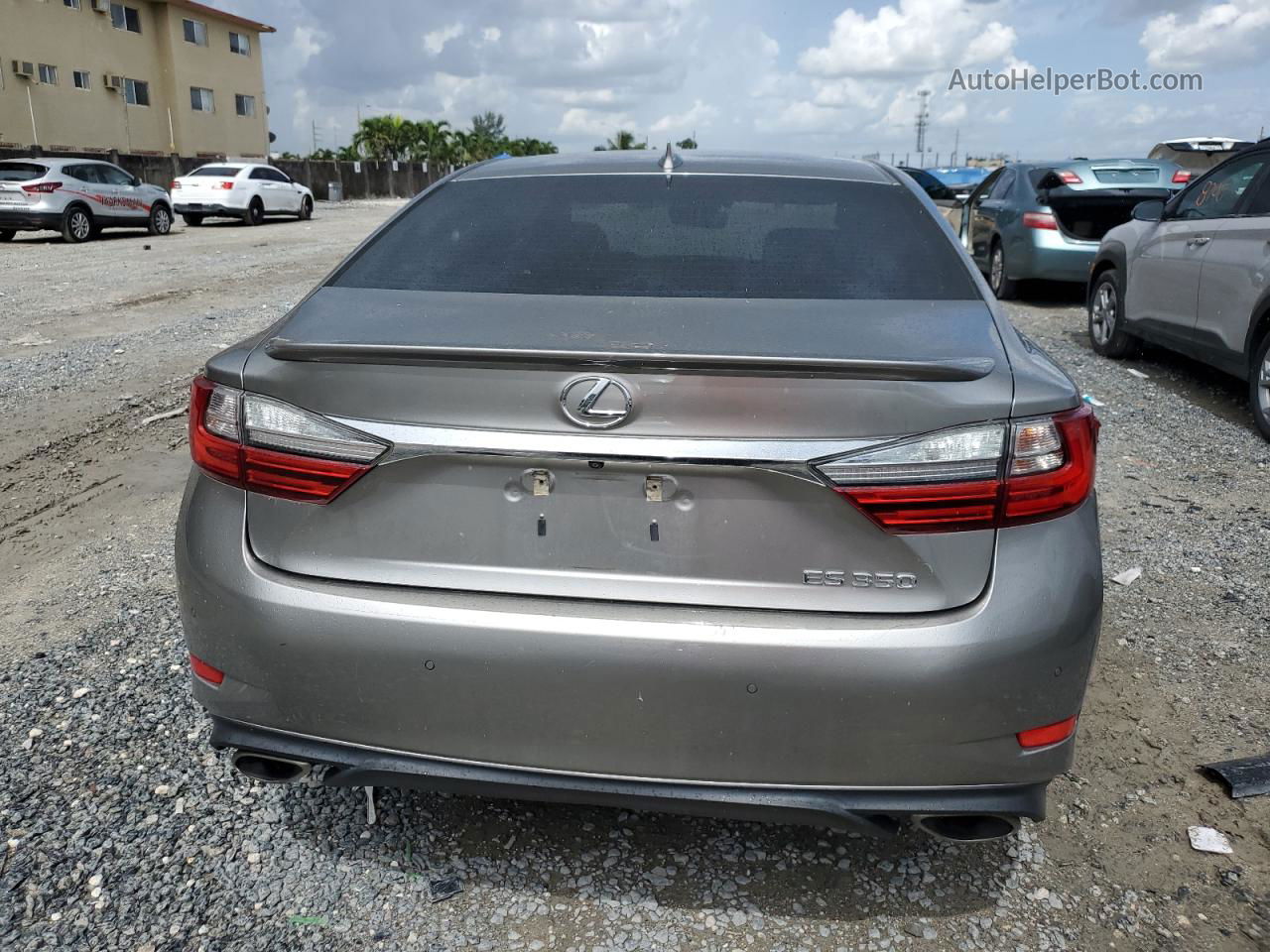 2017 Lexus Es 350 Gray vin: 58ABK1GG3HU058768