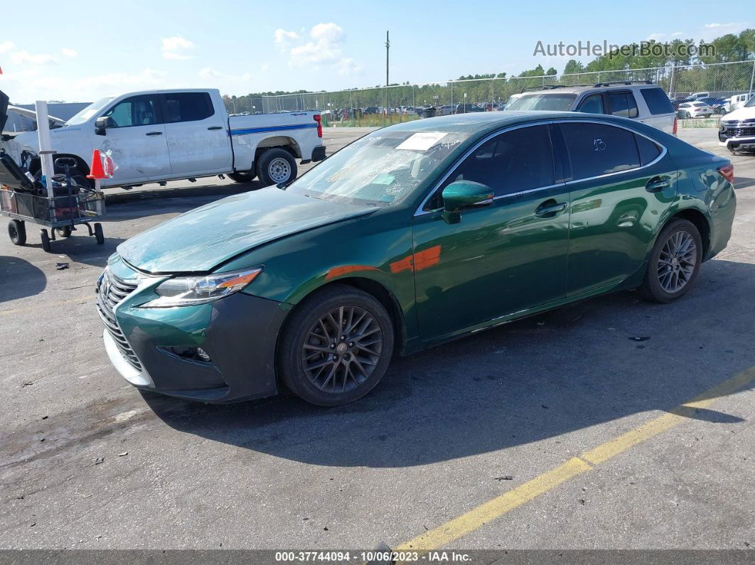 2018 Lexus Es 350 Green vin: 58ABK1GG3JU085104