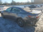 2018 Lexus Es 350 Gray vin: 58ABK1GG3JU106257