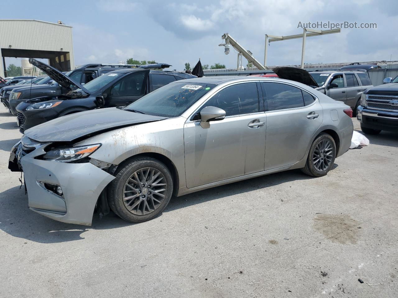 2018 Lexus Es 350 Золотой vin: 58ABK1GG3JU116965