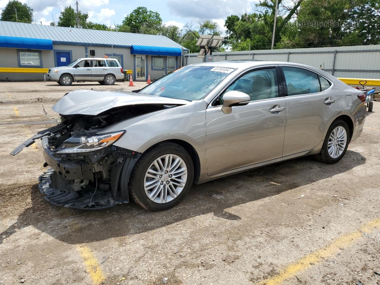 2016 Lexus Es 350 Silver vin: 58ABK1GG4GU004796