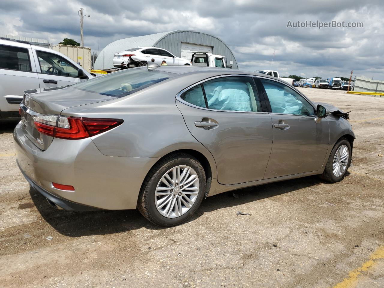 2016 Lexus Es 350 Silver vin: 58ABK1GG4GU004796