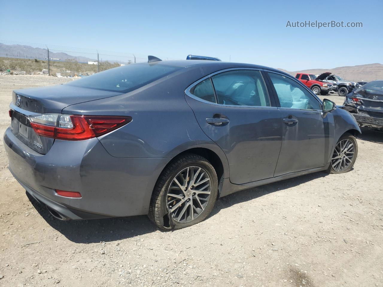 2016 Lexus Es 350 Gray vin: 58ABK1GG4GU005513