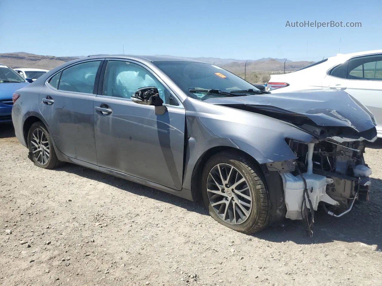 2016 Lexus Es 350 Gray vin: 58ABK1GG4GU005513