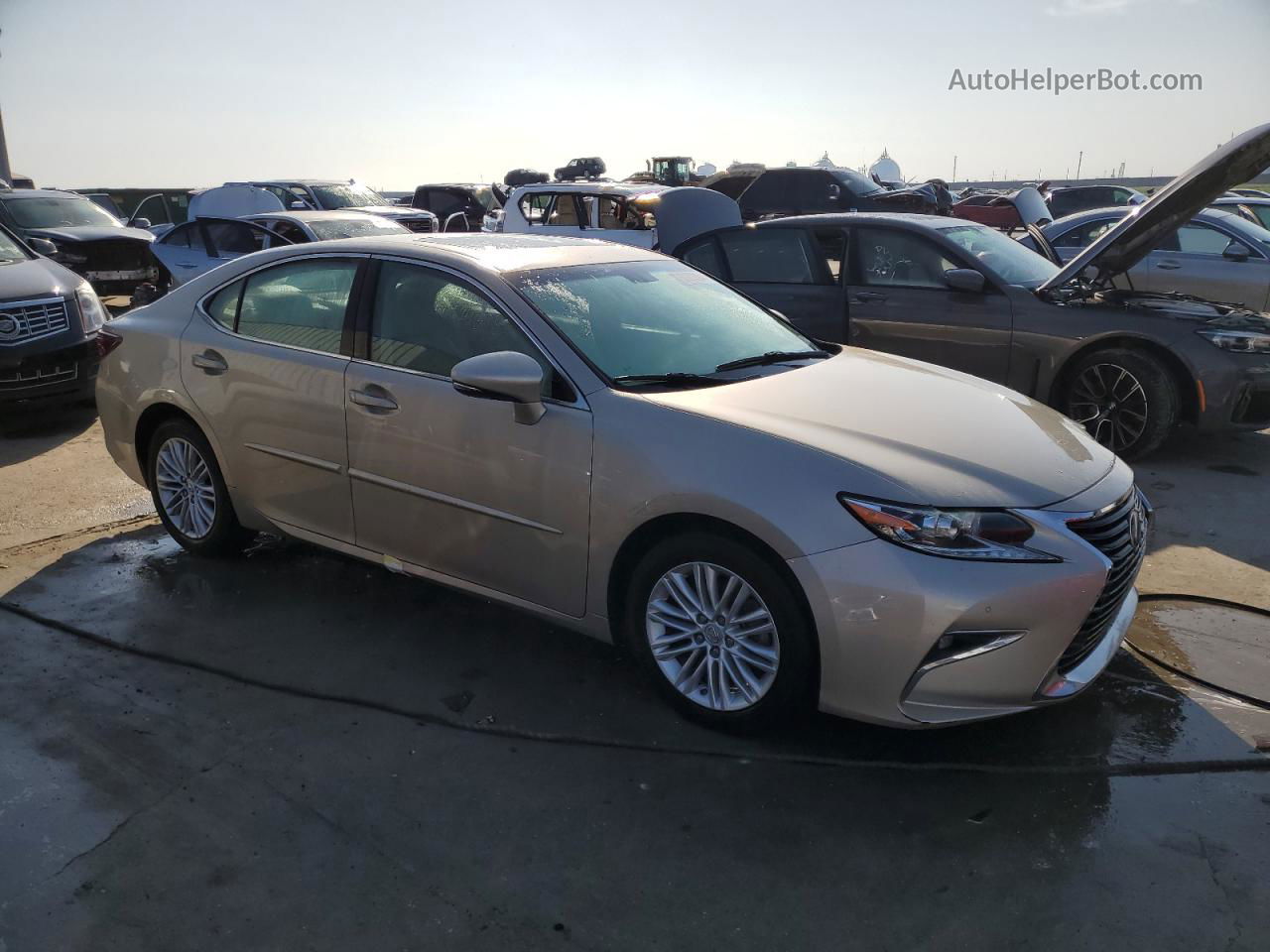 2016 Lexus Es 350 Tan vin: 58ABK1GG4GU007326