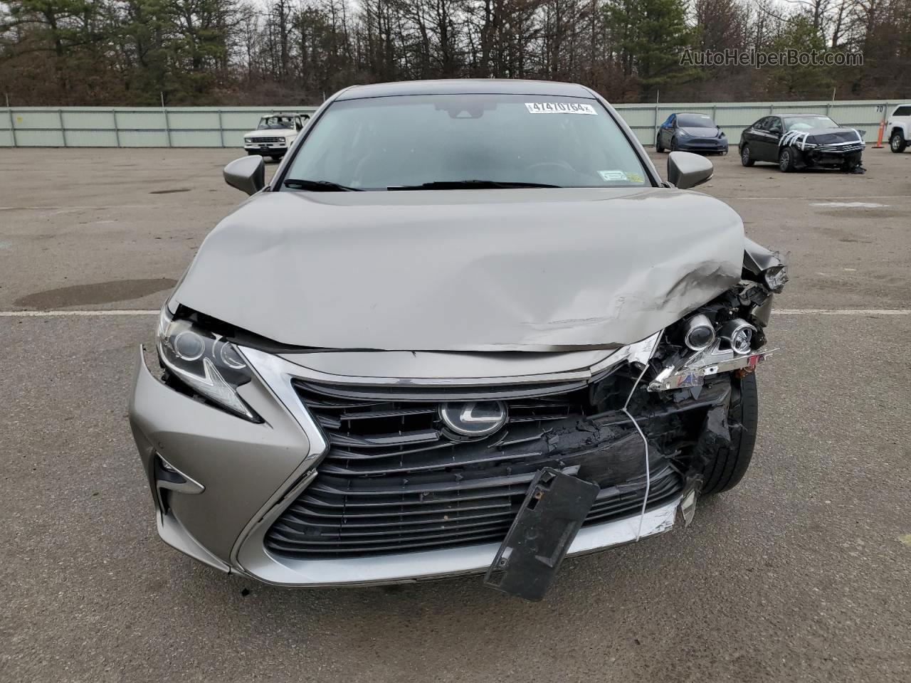 2016 Lexus Es 350 Gray vin: 58ABK1GG4GU007990