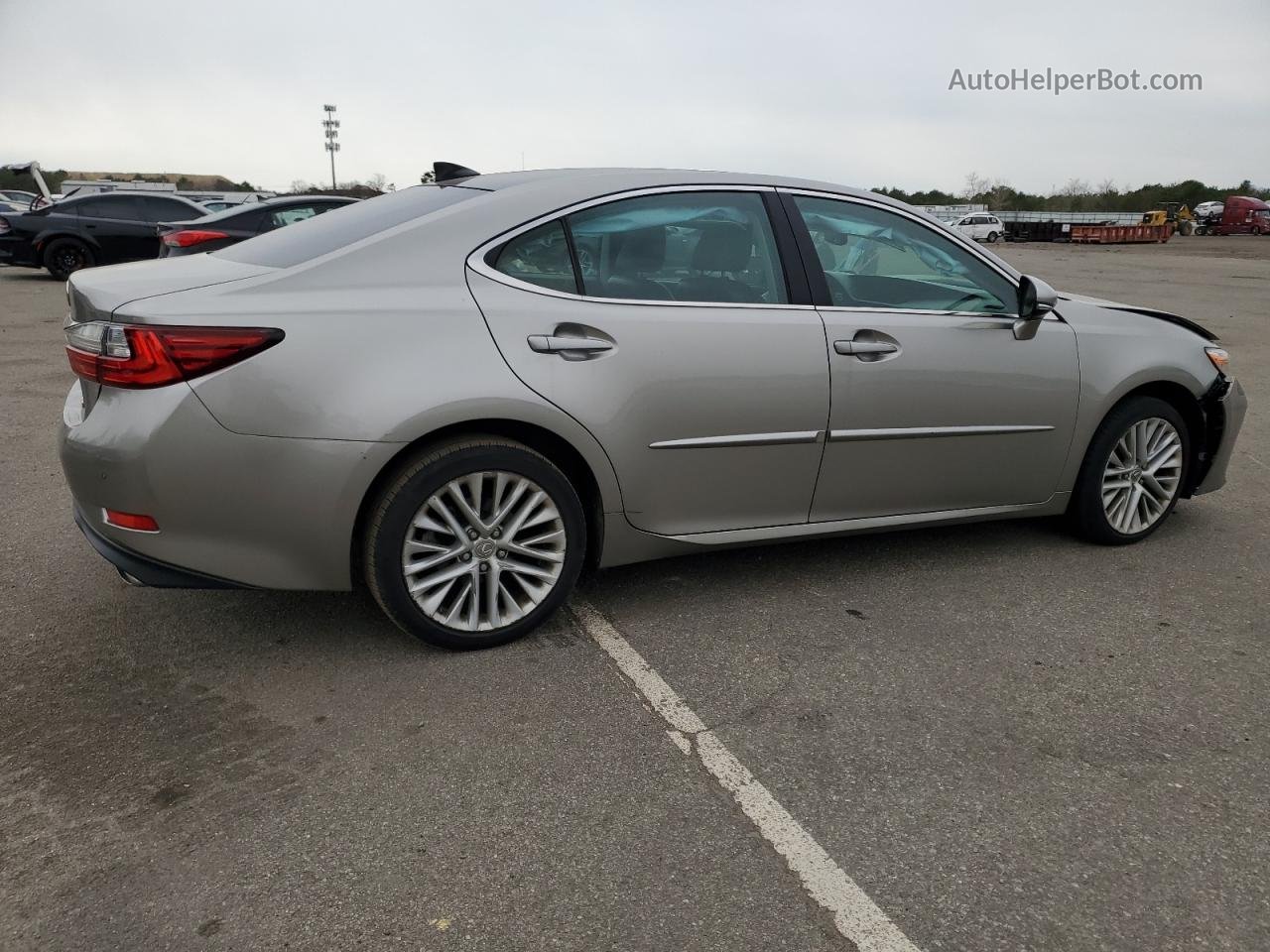 2016 Lexus Es 350 Gray vin: 58ABK1GG4GU007990