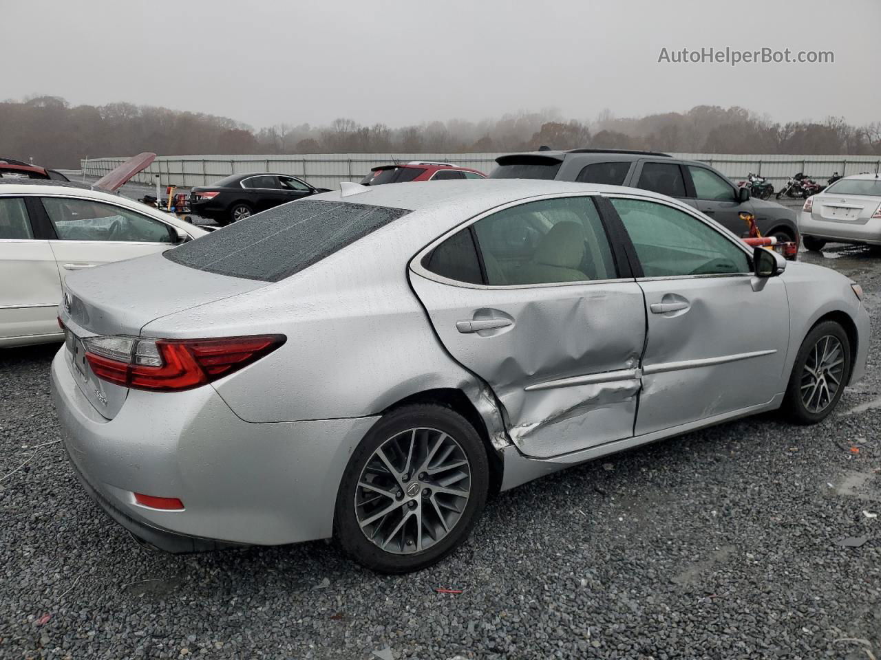 2016 Lexus Es 350 Silver vin: 58ABK1GG4GU008265