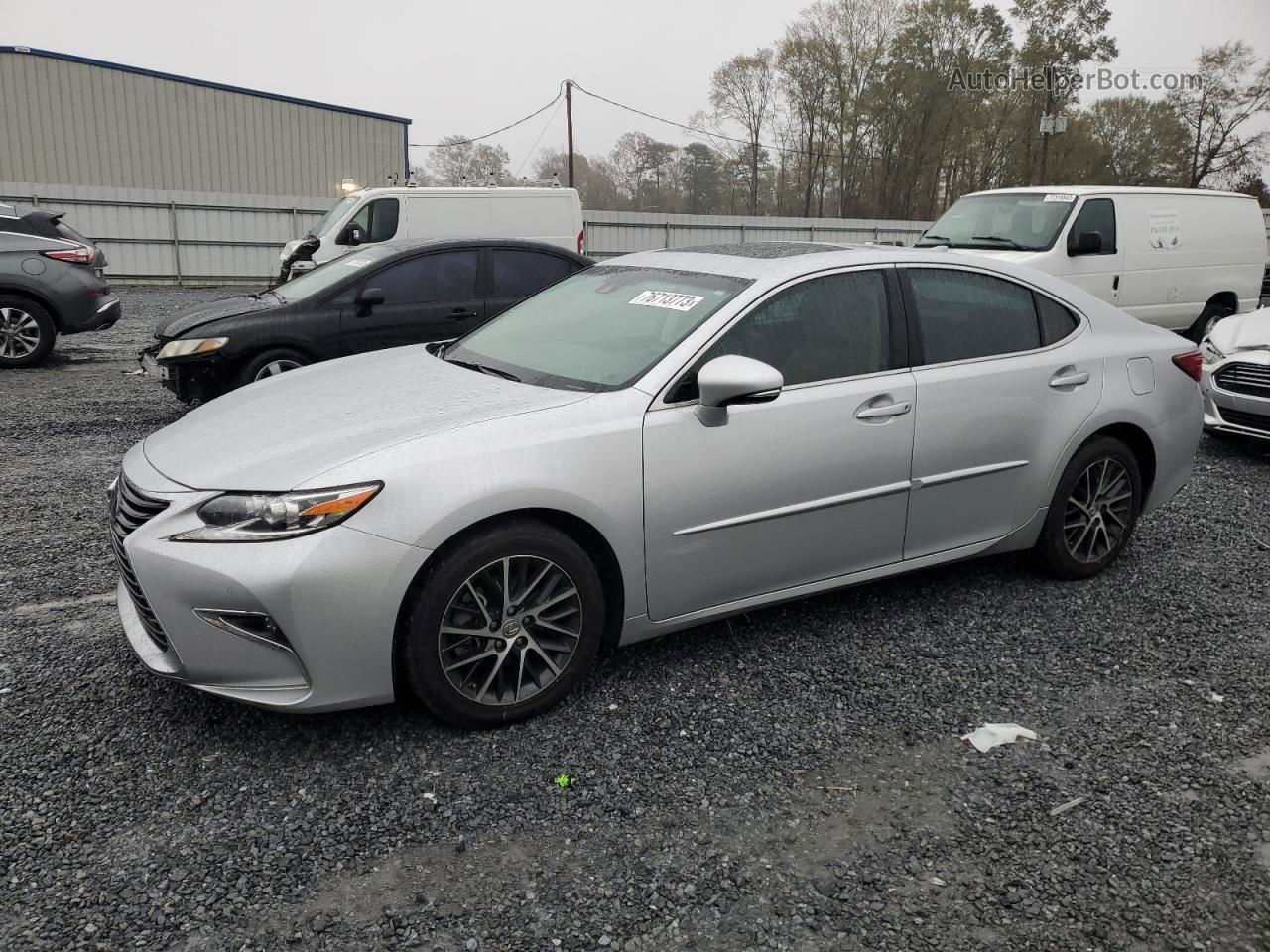 2016 Lexus Es 350 Silver vin: 58ABK1GG4GU008265