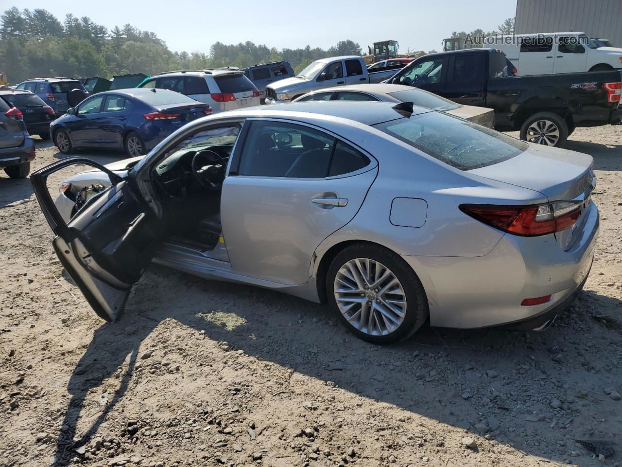 2016 Lexus Es 350 Silver vin: 58ABK1GG4GU012493